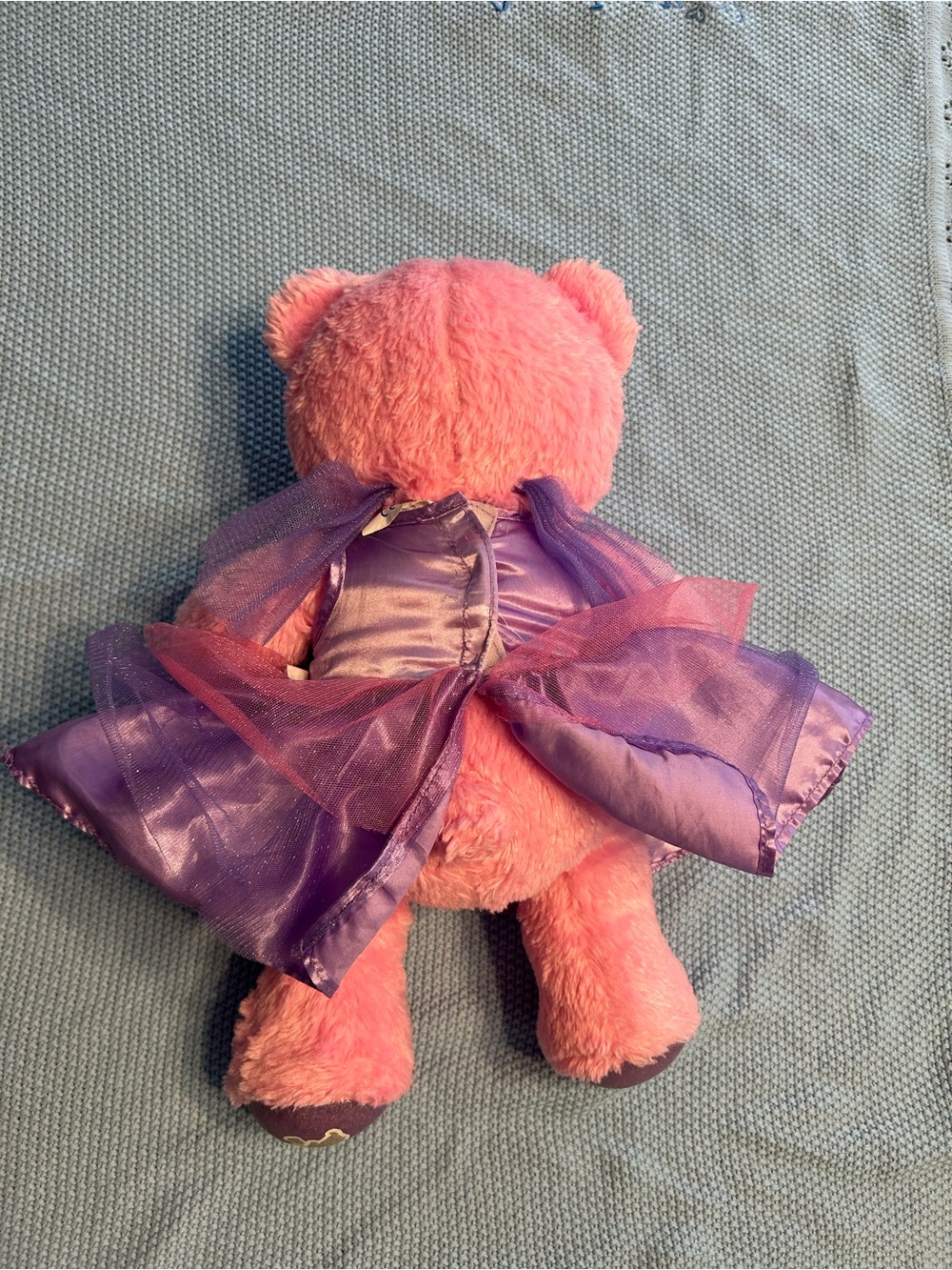 Build a Bear BAB Fairy Beary Friends Pink Bear-Wings Light Up Dress - Picture 6 of 6